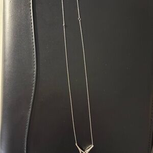 Kay Jewelers Silver Geometric Necklace
